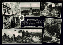 72697810 Leopoldstal Lippe Velmerstot Silberbach Externsteine Horn-Bad Meinberg - Bad Meinberg