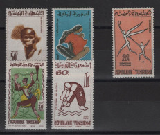 Tunisie - N°548 à 552 - ** Neufs Sans Charniere - Cote 4.75€ - Tunisie (1956-...)