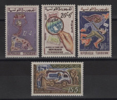 Tunisie - N°533 à 536 - ** Neufs Sans Charniere - Cote 4.50€ - Tunisie (1956-...)