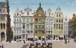 AK Bruxelles - Maisons Des Tailleurs Et De Victor Hugo -  Feldpost Brüssel Schaerbeek 1917 (69425) - Monumenten, Gebouwen