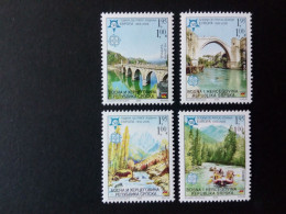 BOSNIEN-HERZEGOWINA (SERBISCHE REPUBLIK) MI-NR. 339-342 A POSTFRISCH(MINT) 50 JAHRE EUROPAMARKEN 2005 - European Ideas