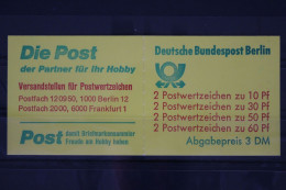 Berlin MH 12 Cb OZ Postfrisch Markenheftchen #FY291 - Carnets