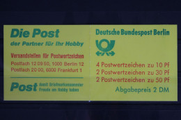 Berlin MH 11 D C OZ Postfrisch Markenheftchen #FY340 - Carnets