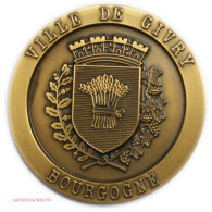 Médaille Ville De GIVRY (71) Bourgogne, Lartdesgents - Monarchia / Nobiltà
