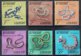 Gabun 481-486 Postfrisch #FX850 - Gabon