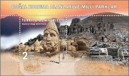 TURKEY Stamps 2019 NATURAL PROTECTION AREAS AND NATIONAL PARKS. ADIYAMAN - Ungebraucht