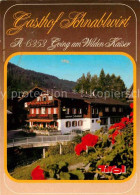 72697363 Going Wilden Kaiser Tirol Gasthof Schnablwirt Going Am Wilden Kaiser - Autres & Non Classés