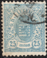 Luxembourg 1880 20 C Perf 11½:12 1 Value Cancelled - 1859-1880 Armoiries