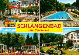 72697003 Schlangenbad Taunus Schwimmbad Kurgarten Schlangenbad - Andere & Zonder Classificatie