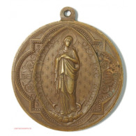 Médaille Religieuse De Collège Mong. (nd 1880) , Lartdesgents.fr - Adel