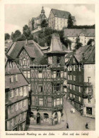 72696803 Marburg Lahn Altstadt Mit Blick Auf Das Schloss Universitaetsstadt Kupf - Marburg
