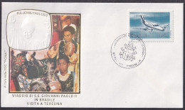 Vatican Brasil 1980, Pope Paul John II Visit Teresina, Special Cover - Autres & Non Classés