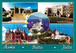 72696150 Jalta Yalta Krim Crimea Schwanennest Liwadija Schloss Alupka   - Ucrania