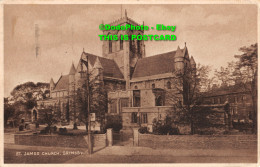 R449165 St. James Church. Grimsby. 1935 - Wereld