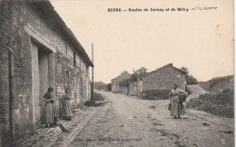 BERRU  Routes De Cernay Et De Witry Avant La Guerre - Otros & Sin Clasificación