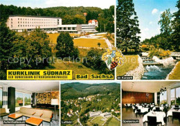 72695185 Bad Sachsa Harz Kurklinik Suedharz Kurpark Aufenthaltsraum Speiseraum L - Bad Sachsa