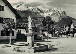 72694823 Garmisch-Partenkirchen Sonnenbergstrasse Mit Zugspitzgruppe Garmisch-Pa - Garmisch-Partenkirchen