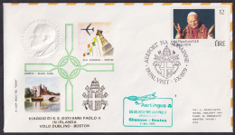 Vatican Ireland 1979, Pope Paul John II Visit - Aerfort Na Sionainne, Special Cover - Altri & Non Classificati