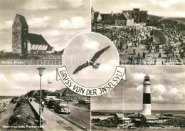 72694755 Sylt Kampen Leuchtturm Westerland Promenade Keitum Kirche Wenningstedt  - Sylt