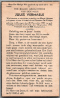 Bidprentje Drongen - Vermaele Jules (1881-1943) - Images Religieuses