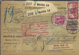 ALLEMAGNE Ca.1904: Bulletin D'Expédition De Berlin Pour Genève (Suisse) - Brieven En Documenten