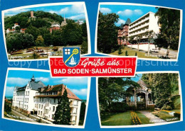 72694610 Salmuenster Bad Soden Kurpark Kurheim St Vinzenz Pacificus Sprudel Kurh - Bad Soden