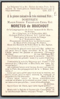 Bidprentje Edegem - Moretus De Bouchout Dominique Marie Joseph Ferdinand  Emma Zoë (1875-1919) Scheutist - Devotion Images