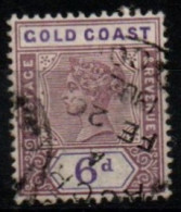 GOLD COAST 1889-1902 O - Costa De Oro (...-1957)