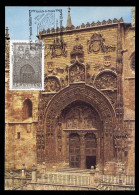 ESPAÑA (2000) Carte Maximum Card - Iglesia Santa María La Real, Aranda De Duero, Arte En Piedra, Church, église - Cartes Maximum