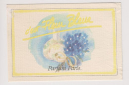 Carte De Parfum " C'est Fleur Bleue" - Antiguas (hasta 1960)