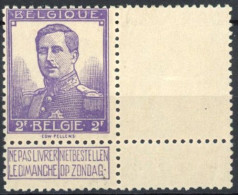 [** SUP] N° 117, 2F Violet, Bdf - Fraîcheur Postale - Cote: 50€ - 1912 Pellens