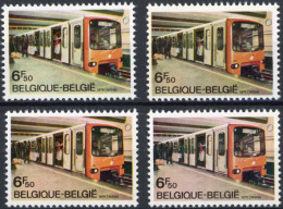 [** SUP] N° 1826, Tram - Lot De 4 Nuances - Unused Stamps