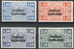 [** SUP] JO37/40, La Série Complète - Fraîcheur Postale - Cote: 115€ - Dagbladzegels [JO]