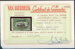 [O SUP] N° 94B, 1921/10F 'Congo Belge' Typo, Certificat Photo - Superbe Obl Centrale 'Boma'. Rarissime En Oblitéré - Ongebruikt