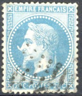 [O SUP] N° 29Bb, Type II, TB Centrage - à La Corne - Cote: 130€ - 1863-1870 Napoleone III Con Gli Allori