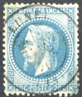 [O SUP] N° 29B, Type II - Superbe Obl Càd 'Lunel' - 1863-1870 Napoléon III. Laure