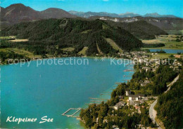 72694335 Klopeinersee Luftaufnahme Seelach Kleinsee Mittagskogel Sankt Kanzian A - Sonstige & Ohne Zuordnung