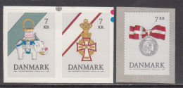 2015 Denmark Orders Medals Complete Set Of 3 MNH @ BELOW FACE VALUE - Unused Stamps