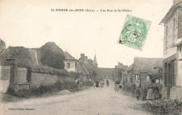 St Didier Des Bois * 1902 * Une Rue De St Didier * Enfants Villageois - Altri & Non Classificati