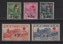 Tunisie - N°305 à 309 - ** Neufs Sans Charniere - Cote 7.50€ - Tunisie (1956-...)