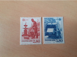 TIMBRES  DANEMARK    ANNEE   1986   N  881  /  882     NEUFS  LUXE** - Nuevos