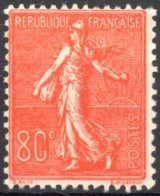 [** SUP] N° 203a, 80c Rouge - 8c Au Lieu De 80c - Cote: 200€ - 1903-60 Sower - Ligned