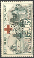 [(*) SUP] N° 156, Croix-Rouge - Perforation A.L. - Autres & Non Classés