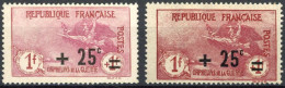 [** SUP] N° 168+168a (impression Fine) - Fraîcheur Postale - Cote: 165€ - Altri & Non Classificati