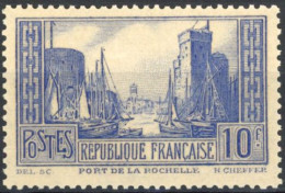 [** SUP] N° 261, 10f La Rochelle (type III) - Fraîcheur Postale - Cote: 170€ - Unused Stamps