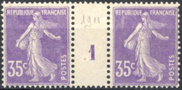 [* SUP] N° 131, 35c Violet - Millésime 1 - Cote: 50€ - Millesimi