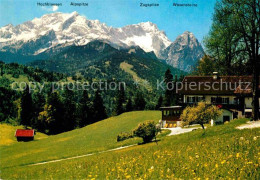 72693913 Garmisch-Partenkirchen Berggasthof Gschwandtnerbauer Hochblassen Alpspi - Garmisch-Partenkirchen