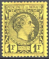 [* SUP] N° 9, 1f Noir/jaune, Centrage Correct, Infime Trace - Grande Fraîcheur - Cote: 2700€ - Unused Stamps