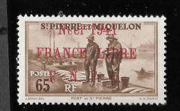 SPM MIQUELON YT 217A MVLH / VF..Rarement Vu Seulement 1500 Ex Imprimé... 100% Authentique - Unused Stamps