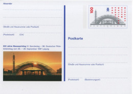 Germany Deutschland 1997 500 Jahre Messeprivileg Leipzig - Cartes Postales - Neuves